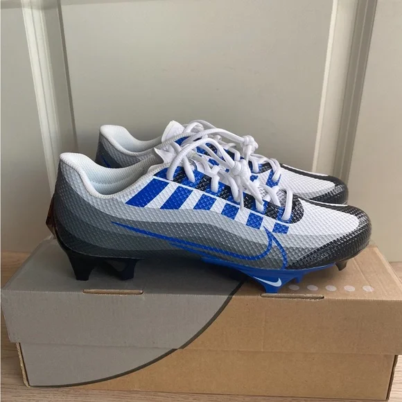Nike Vapor Edge Speed 360 Football Cleats Royal/White/Black Men - SZ 8.5 - Picture 2 of 4